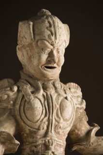 Funerary Sculpture of a Soldier (image 2 of 2), between c.618 and c.700. Creator: Unknown.