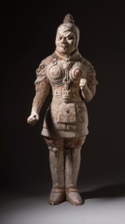 Funerary Sculpture of a Pair of Soldiers, between c.618 and c.700. Creator: Unknown.