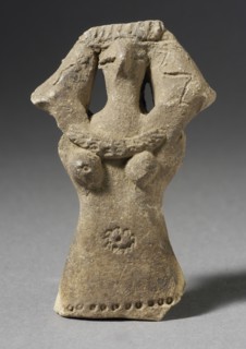 Female Fertility Figurine, Second Intermediate Period, 1640-1532 BCE. Creator: Unknown.