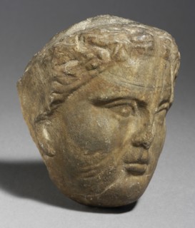 Face, Greco-Roman Peiod (305 BCE-641 CE). Creator: Unknown.