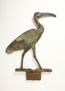 Ibis Processional Standard (image 2 of 2), 664-525 B.C.. Creator: Unknown.