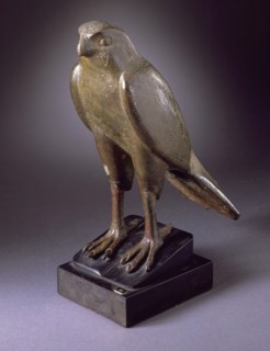Figure of Horus as a Falcon, 711 B.C.. Creator: Unknown.