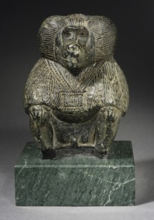 Seated Baboon, New Kingdom (1550-1070 B.C.). Creator: Unknown.