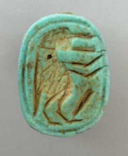 Scarab With Depiction of the Hippo Goddess Taweret, Egypt, probably 18th - 20th Dynasty 1569 - 108.. Creator: Unknown.