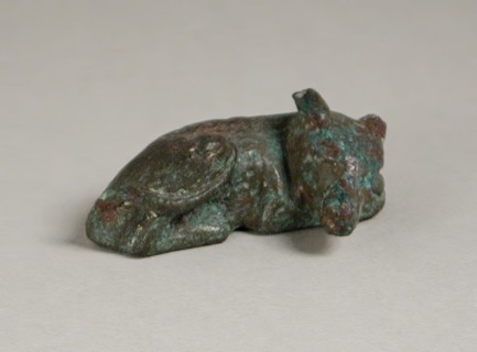 Reclining Dog (?), Probably Roman Period (30 BCE-395 CE). Creator: Unknown.