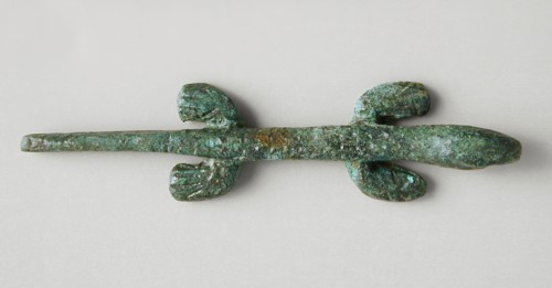 Lizard Figurine, Ptolemaic Period (332-30 BCE) or later. Creator: Unknown.