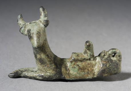 Fibula with Architectural Design, Roman Period (30 BCE-395 CE) or later. Creator: Unknown.