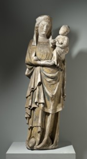 Virgin and Child with a Goldfinch, between c.1300 and c.1350. Creator: Unknown.
