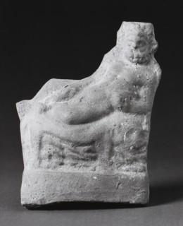 Figure of a Reclining Satyr, 1st century BCE-1st century CE. Creator: Unknown.