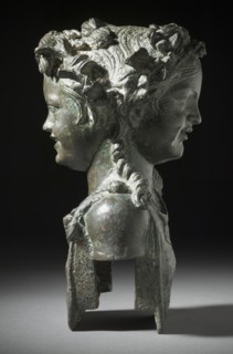 Janiform Herm with Young Male and Female Fauns (image 5 of 13), 1st century B.C.-1st century A.D.. Creator: Unknown.