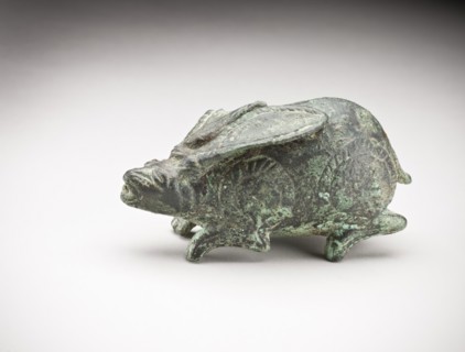 Recumbent Hare, 11th century. Creator: Unknown.