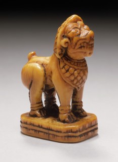 Seal Carved as Southeast Asian-Style Lion, 17th century. Creator: Unknown.