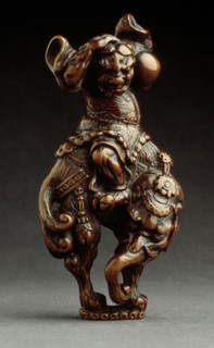 Figure on Baku, 18th century. Creator: Unknown.