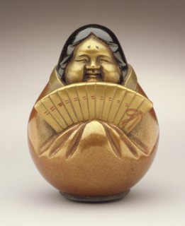 Female Daruma Doll, 19th century. Creator: Unknown.