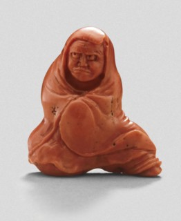 Daruma, First Patriarch of Zen, 19th century. Creator: Unknown.