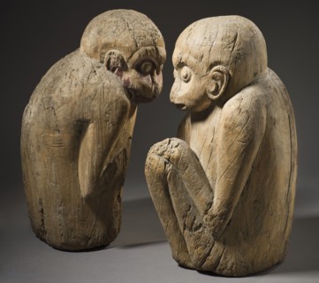 Pair of Sacred Monkeys (image 2 of 7), 12th century. Creator: Unknown.