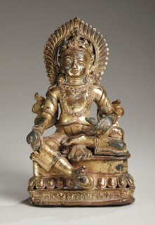 Jambhala, The Buddhist God of Riches, 1643. Creator: Unknown.