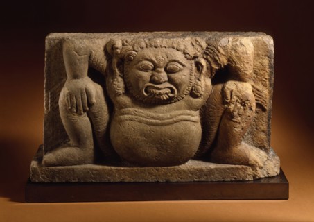 Architectural Support with Squatting Dwarf, 11th century. Creator: Unknown.
