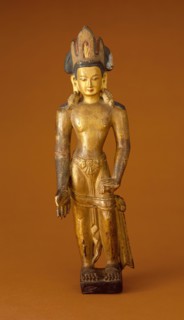 Phagpa Lokeshvara (Copy of the original in the Potala, Lhasa, Tibet), 13th-14th century. Creator: Unknown.