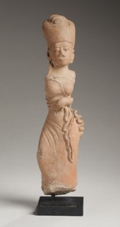 An Elegant Woman, 14th-early 16th century. Creator: Unknown.