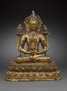 The Bonpo Deity Kunzang Akor (image 1 of 2), 16th century. Creator: Unknown.