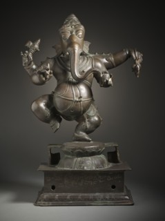 Dancing Ganesha, Lord of Obstacles, 16th-17th century. Creator: Unknown.