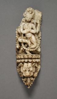 Apron Plaque with a Dancing Goddess, 17th-18th century. Creator: Unknown.