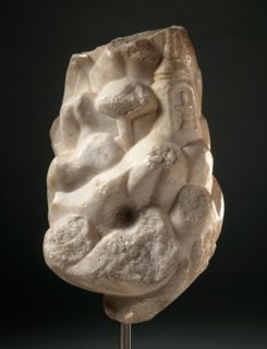 Hand of Hanuman Carrying the Mountain of Medicinal Herbs, 18th-19th century. Creator: Unknown.