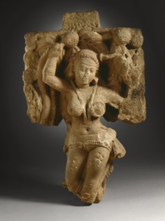 Two Addorsed Tree Dryads, 50 B.C.-A.D. 25.  Creator: Unknown.