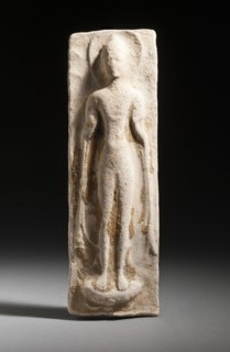 Votive Tablet with Buddha, 9th century. Creator: Unknown.