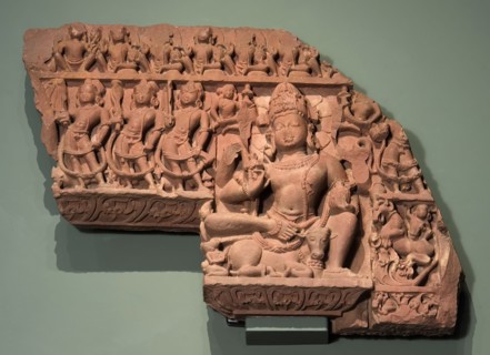 Lintel with Shiva and Subsidiary Deities, between c.850 and c.900. Creator: Unknown.