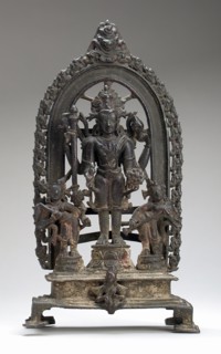 The Hindu God Vishnu, c.1150. Creator: Unknown.