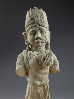 Architectural Bracket in the Form of a Celestial Musician (image 3 of 3), c.16th century. Creator: Unknown.
