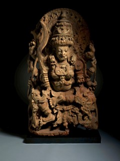 The Hindu Goddess Kali, c.17th century. Creator: Unknown.