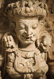 The Hindu Goddess Kali, c.17th century. Creator: Unknown.
