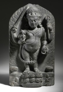 The Buddhist Deity Wisdom Mahakala (Jñana Mahakala), c.9th century. Creator: Unknown.