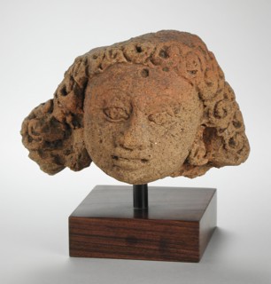 Head of a Gana, 8th-9th century. Creator: Unknown.