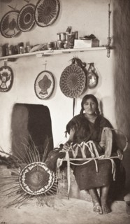 Indian Mother With Her Child, Printed 1900 circa. Creator: A. C. Vroman.