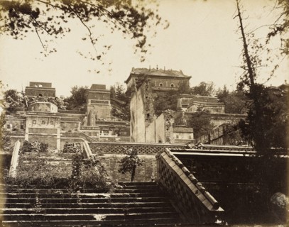 Imperial Summer Palace, Peking, 1860. Creator: Felice Beato.