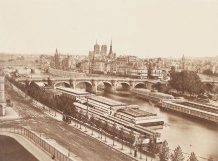Paris, Panorama De La Cite, No. 52, Printed c.1850s. Creator: Edouard Baldus.