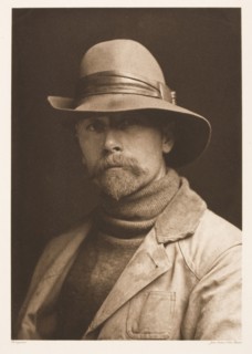 Self-Portrait, Printed c.1930. Creator: Edward Sheriff Curtis.