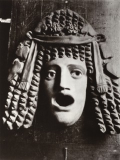 Masque Antique, 1923, (1956). Creator: Eugene Atget.