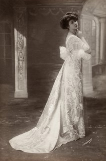 French Fashion Photograph, Printed 1895 circa. Creator: Henri Manuel.