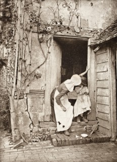 The Broken Saucer, Printed 1889-1891. Creator: J. B. B. Wellington.