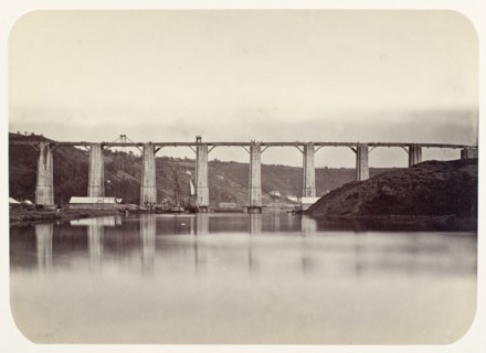Aqueduct of Port-Launay, c.1861. Creator: Jules Duclos.