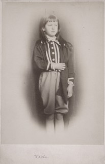 Viola, 1875. Creator: Lewis Carroll.