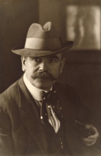 Self-Portrait, c.1910. Creator: Louis Fleckenstein.
