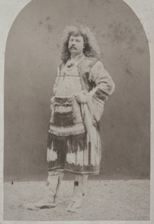 Self-Portrait in Indian Costume, c.1863. Creator: Nadar.
