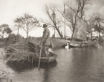 The Gladdon-Cutter's Return, 1886. Creator: Peter Henry Emerson.