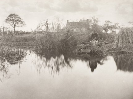 Quanting the Gladdon, 1886. Creator: Peter Henry Emerson.